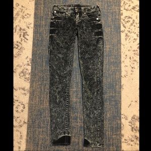 True Religion Women’s Acid Wash Skinny Jeans